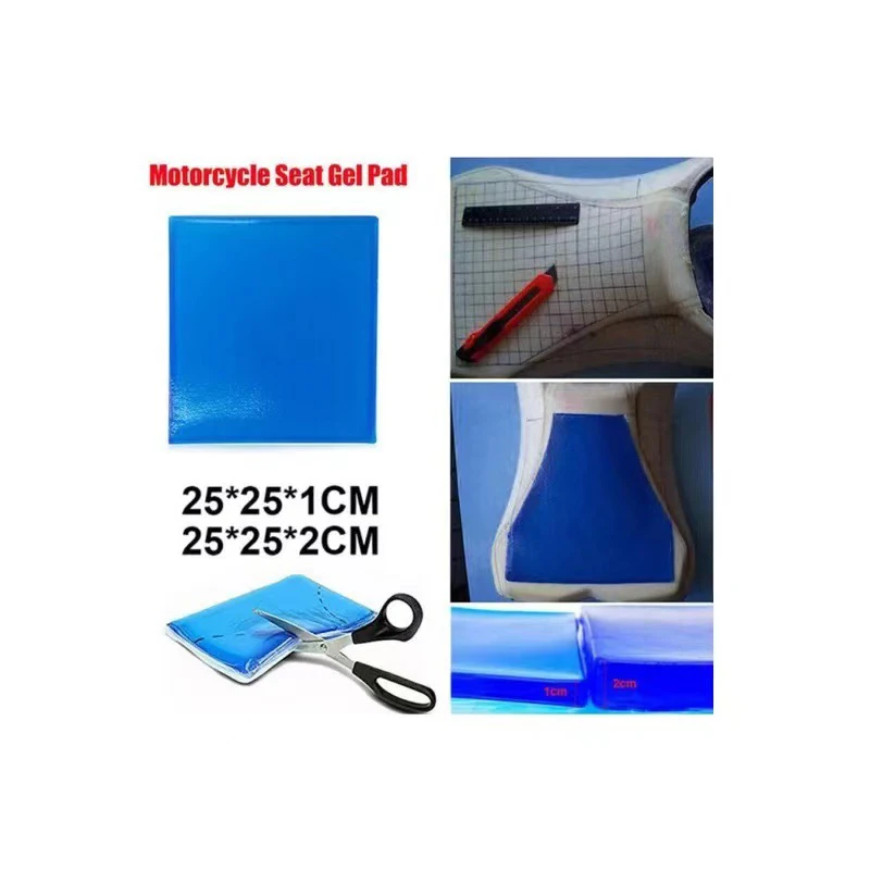 Гелевая Подушка Сиденья Мотоцикла Амортизирующая Мягкая Смоляная Для Скутера