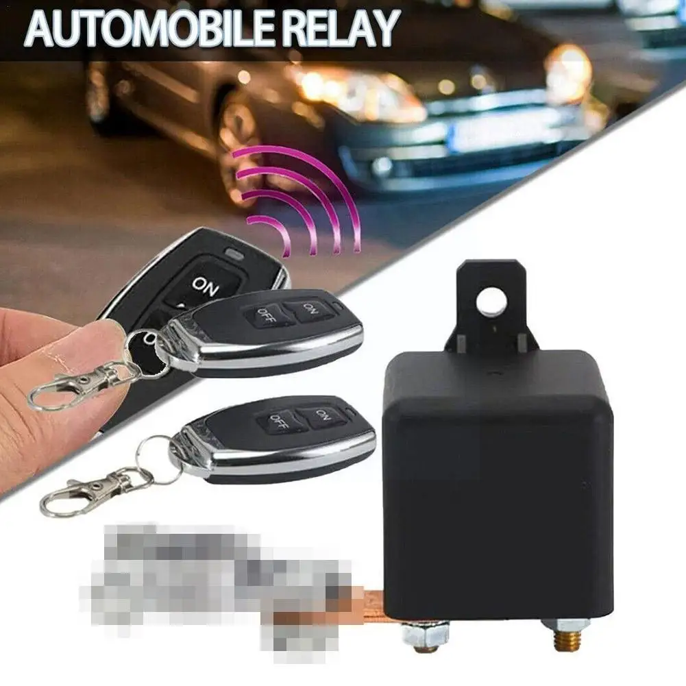 

Универсальный Реле переключения аккумулятора, 12 В, 120 А, 200 А, 250 А, встроенные пульты управления, изолятор, дистанционное беспроводное отключение Maste H5S5