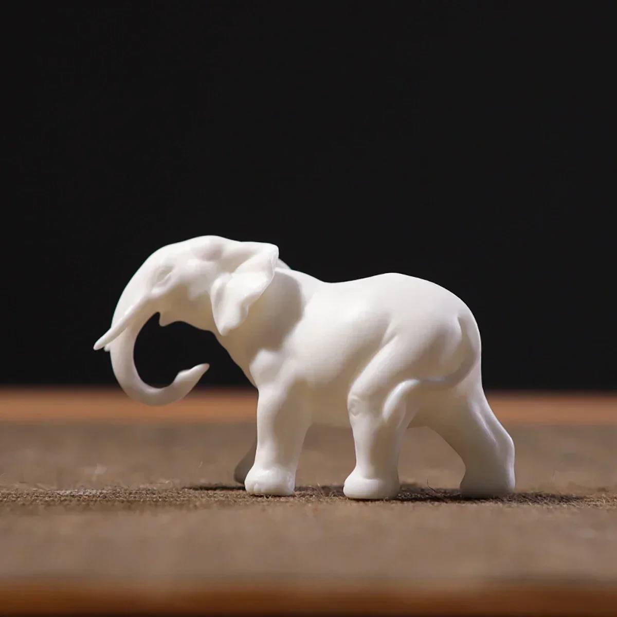 Китай белый слон цвет китайский художественный Рисунок детская статуэтка