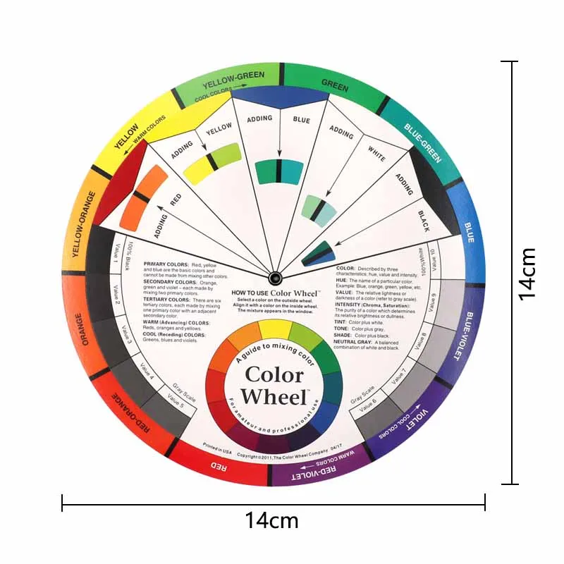Merry color mc2009. Mix wheel. Artists pigment wheel. Complementary colors for blue eyes. Mix wheel.
