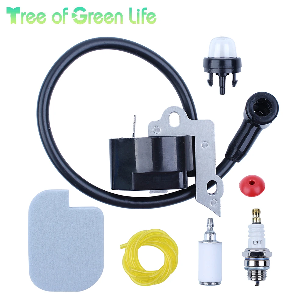 

Ignition Coil w Filter For Poulan PP3516AVX PP4218AVX For McCulloch MC4218 Gasoline motosierras