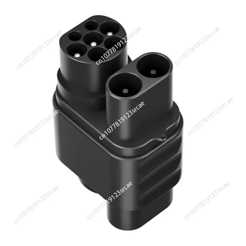 Адаптер для быстрой зарядки Tesla DC CCS2 в CCS1 преобразователь перезарядки