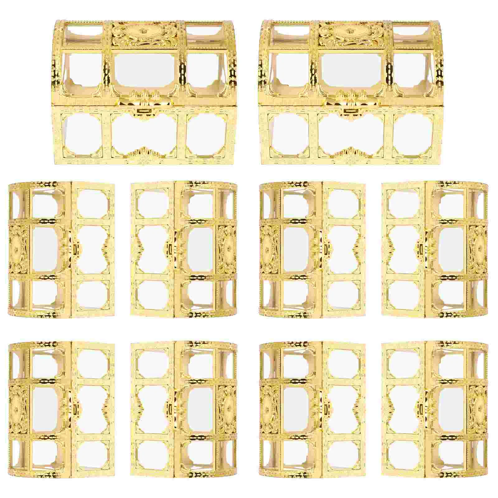 

10pcs Candy Boxes Hollow Out Wedding Gift Boxes Party Favor Boxes Small Cookie Boxes