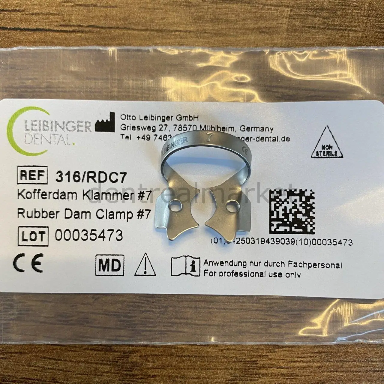 

Otto Leibinger - Rubberdam зажим для фотографий #7