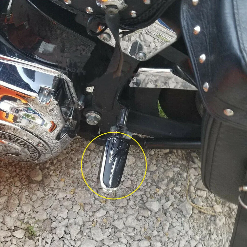 Фото Задние подножки мотоцикла, подставка для ног пассажира, кронштейн для Harley Softail FLSL FLSB FLHC FLDE FXBB FXLR FXST 18-20 №4