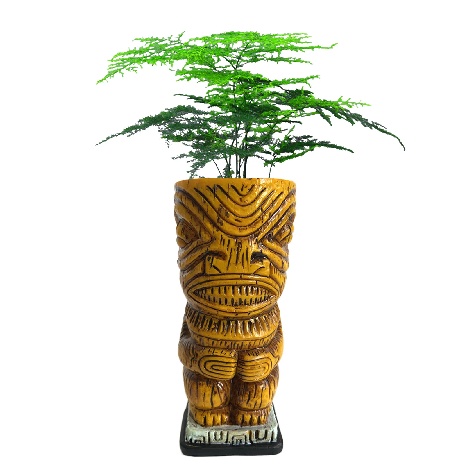 

Large Shape Lmitated Flowerpot Roman Style Resin Character Synthetic Patio Lawn & Garden Plastic Plant Trays