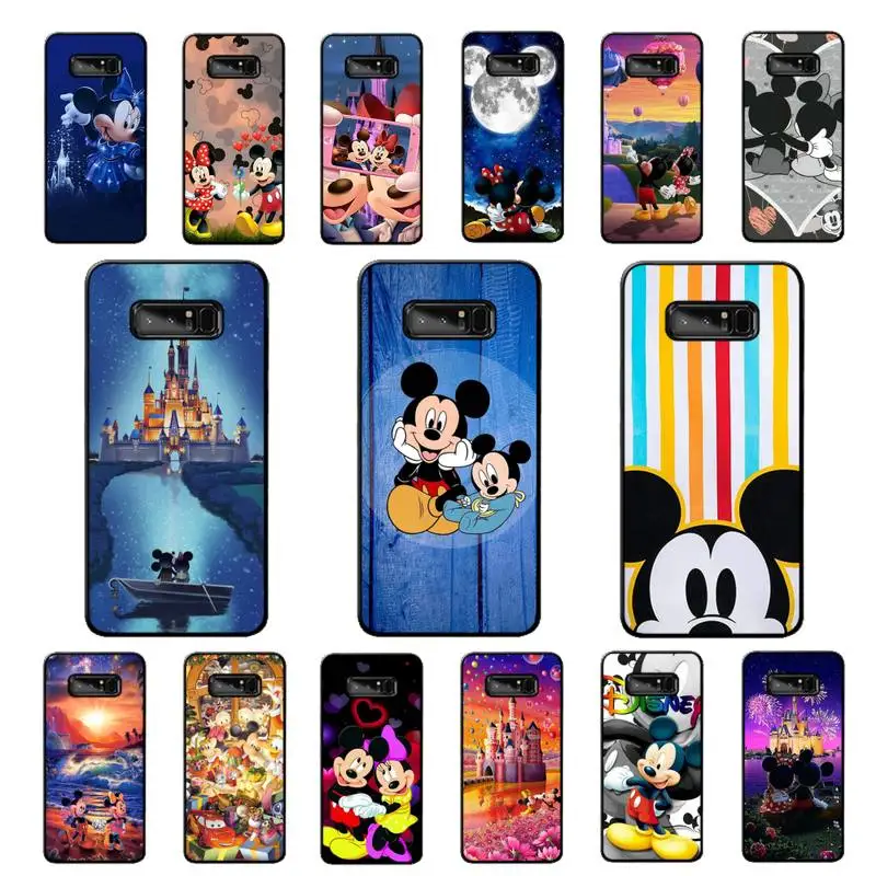 

Disney Mickey Phone Case for Samsung Note 5 7 8 9 10 20 pro plus lite ultra A21 12 02