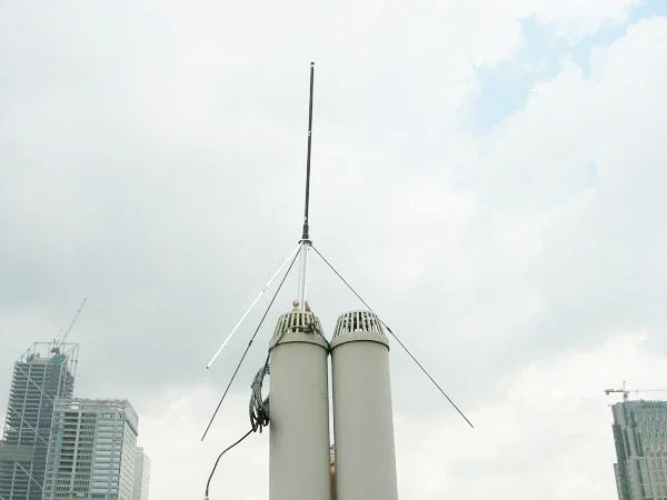 Для 25 Вт PLL FM вещательный стереопередатчик + GP антенна GP100 1/4 волновая 15 м RF кабель