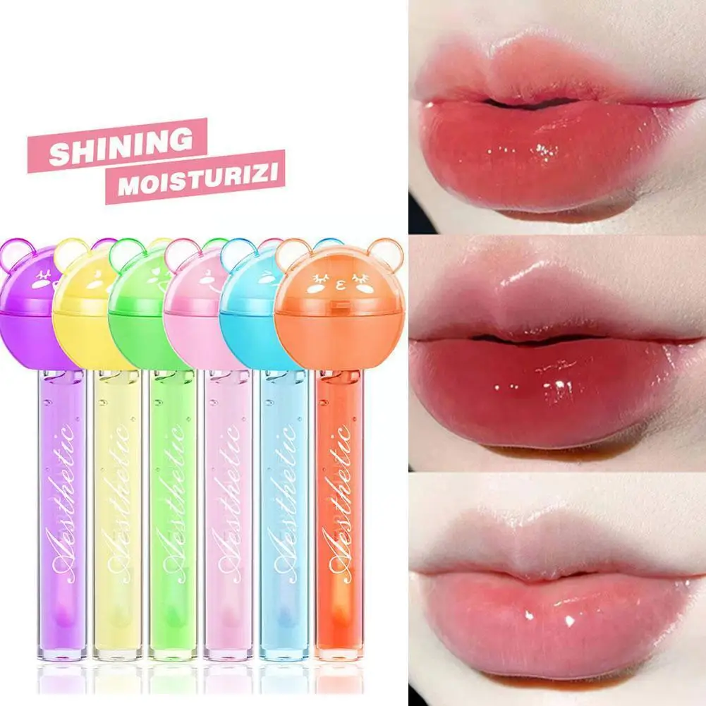 

2 In 1 Lip Balm Lipgloss Moisturizer Remove Dead Skin Lipglazes Cosmetics Fade Long Wrinkles Lipstick Waterproof Lasting Li Y4N4