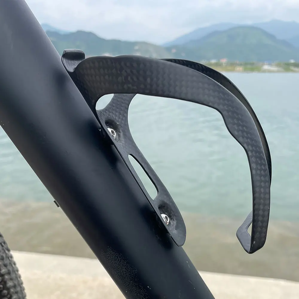 ELITAONE Bicycle Carbon Fibre Bottle Holder MTB Road Bike Carbon Water Bottle Cage Cycling