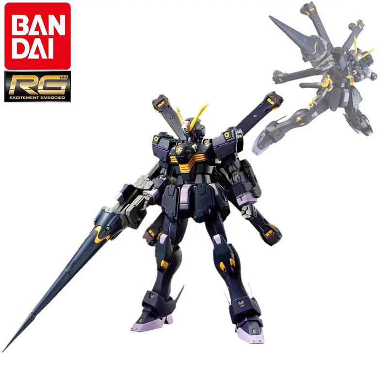 

BANDAI Gundam Anime Figure Model Kit RG 1/144 Mobile Suit Cross Bone Gundam X2 Cape Version Movable Assembly Collectible Model