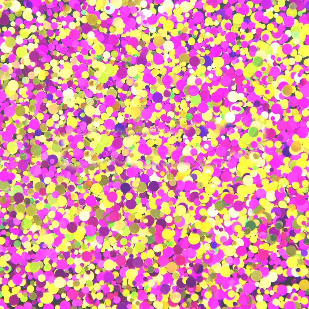 

Голографическая голографическая пудра в виде блесток в форме точки 00150-500 г/лот, смешанные цвета, косметическая пудра для гель-лака для ногте...