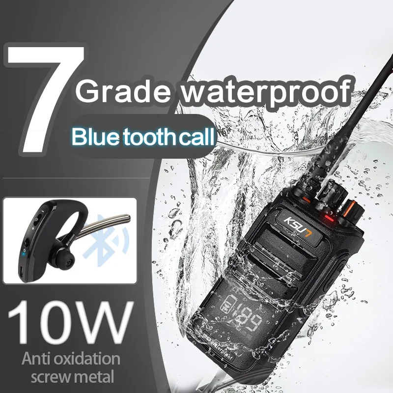 

Рация-радиоприемник KSUN P80, совместимая с Bluetooth