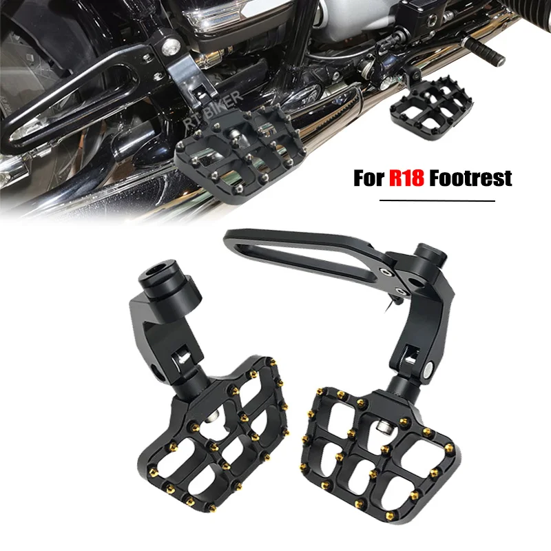 

Для BMW R18 R 18 2020-2021 мотоциклетная Поворотная Передняя и задняя Подножка педаль пассажира в сборе