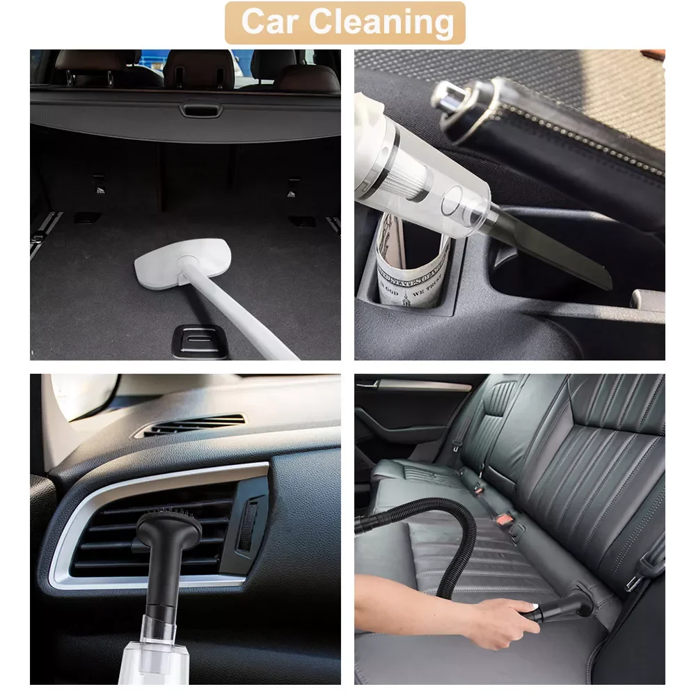 

2022 Wireless Home Vacuum Cleaner for Home Car USB Chargable LED Wireless Handheld 12000Pa Big Suction Vacuum Cleaner Aspirator