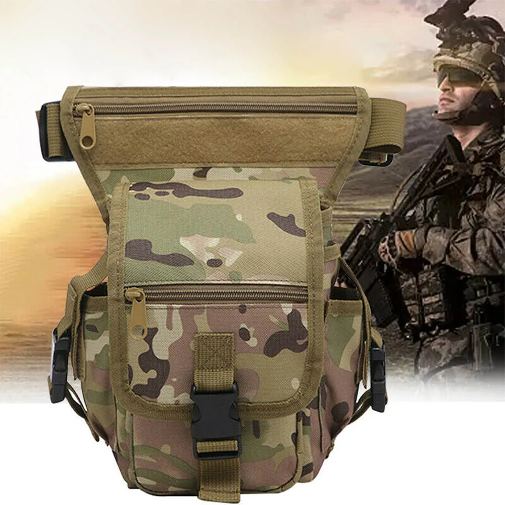 

Waist Mountaineering Storage Bag Outdoor Bag Leg Pouch Equipment Leg Adventure Accessories Bag Tools Bag New Portable Waterproof