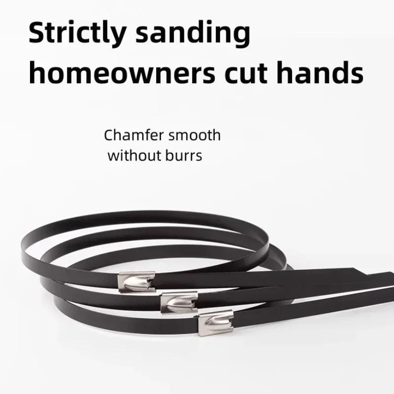 10-100 шт. кабельные стяжки из нержавеющей стали 8 мм