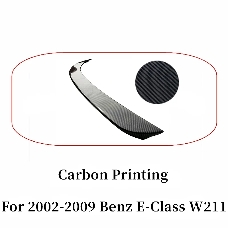

Для 2002-2009 Mercedes Benz E-Class W211 E180 200 260 300 320 240 230 280 35 Задняя Крышка багажника автомобильный спойлер Крылья аксессуары для тюнинга