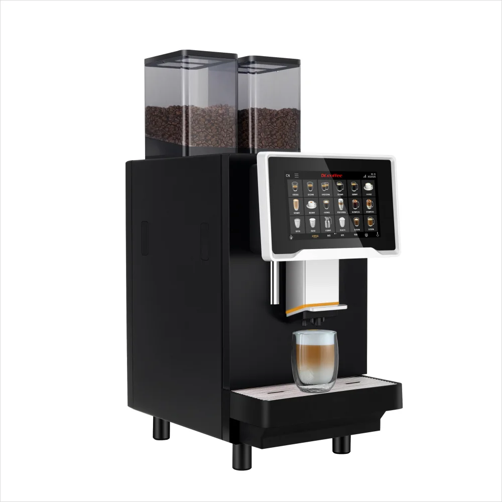 Фото Кофемашина Dr. Coffee F30-H: Профессиональная эспрессо-машина с кофемолкой Ditting и паровой трубкой для кафе и бизнеса №2