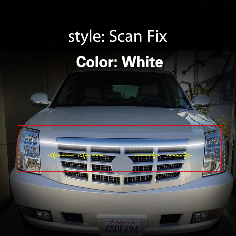 

Светодиодная лампа для Cadillac Escalade 2007-2014, автомобильная противотуманная лампа, декоративные лампы для атмосферы, старт-сканер, фотовспышка 12 В