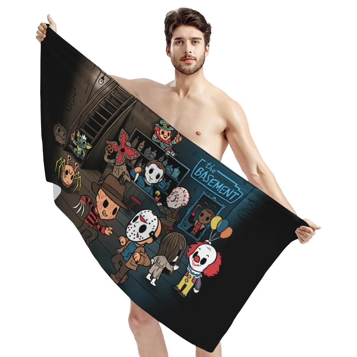 Absorbent Portable Beach Towel Face Hair Washcloth