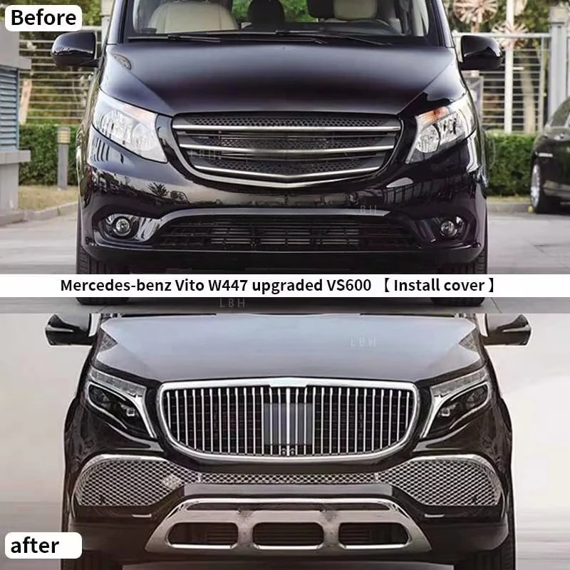 Фото Комплект для тюнинга кузова Mercedes-Benz Vito W447: обновленный обвес 18 VS600 AMG, восстановленные автозапчасти №3