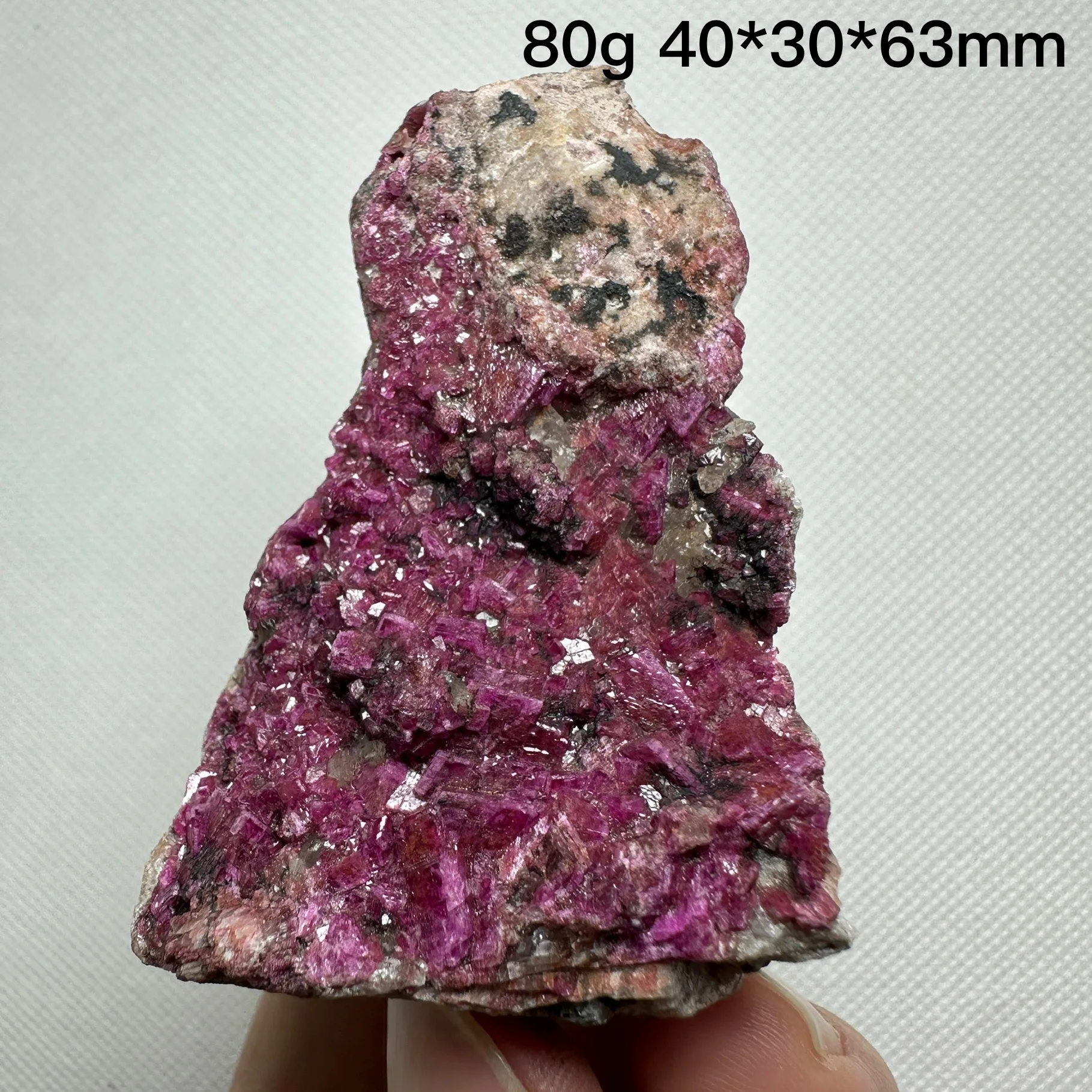 

Красный кобальтовый кальцит, кристаллы для дома