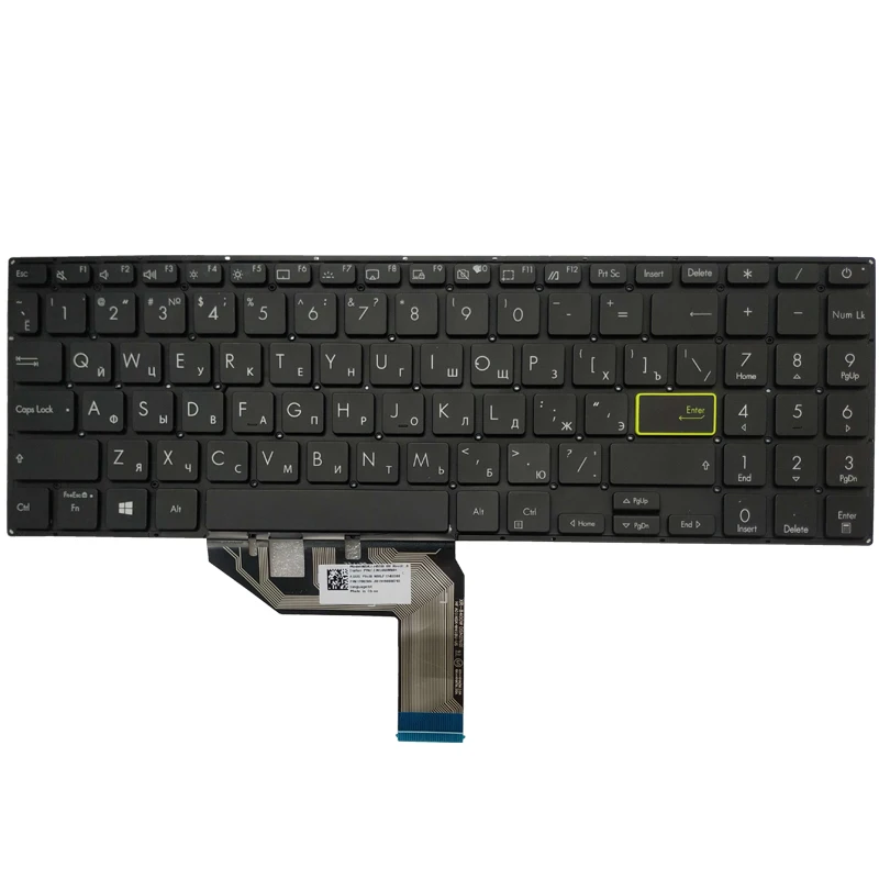 Новинка для ASUS VivoBook X513 D513 S513 M513 F513 K513 R513 E513 X531 X531F русская клавиатура ноутбука