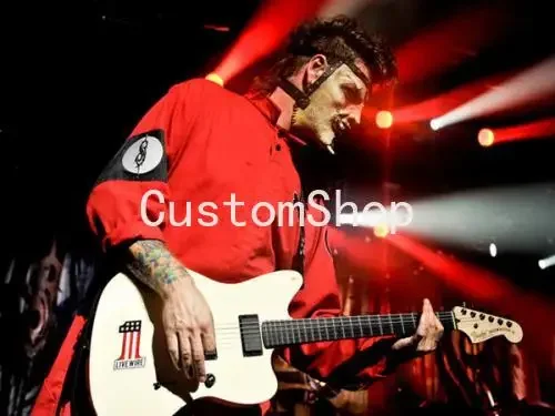 

Custom Shop Jim Root Signature White Jazzmaster Electric Guitar Rosewood Fingerboard Without inlay, Big Headstock