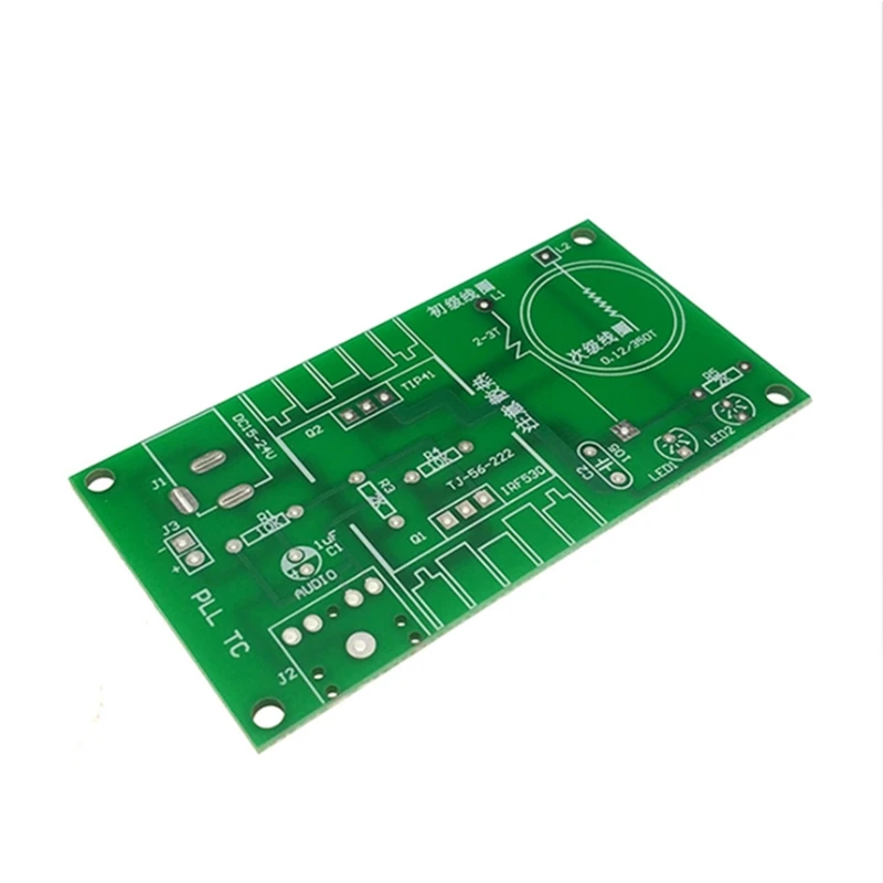 Набор миниатюрной катушки Тесла 15 Вт с музыкальным плазменным динамиком, беспроводной передачей источника питания DC 15-24 В для самостоятельной сборки.