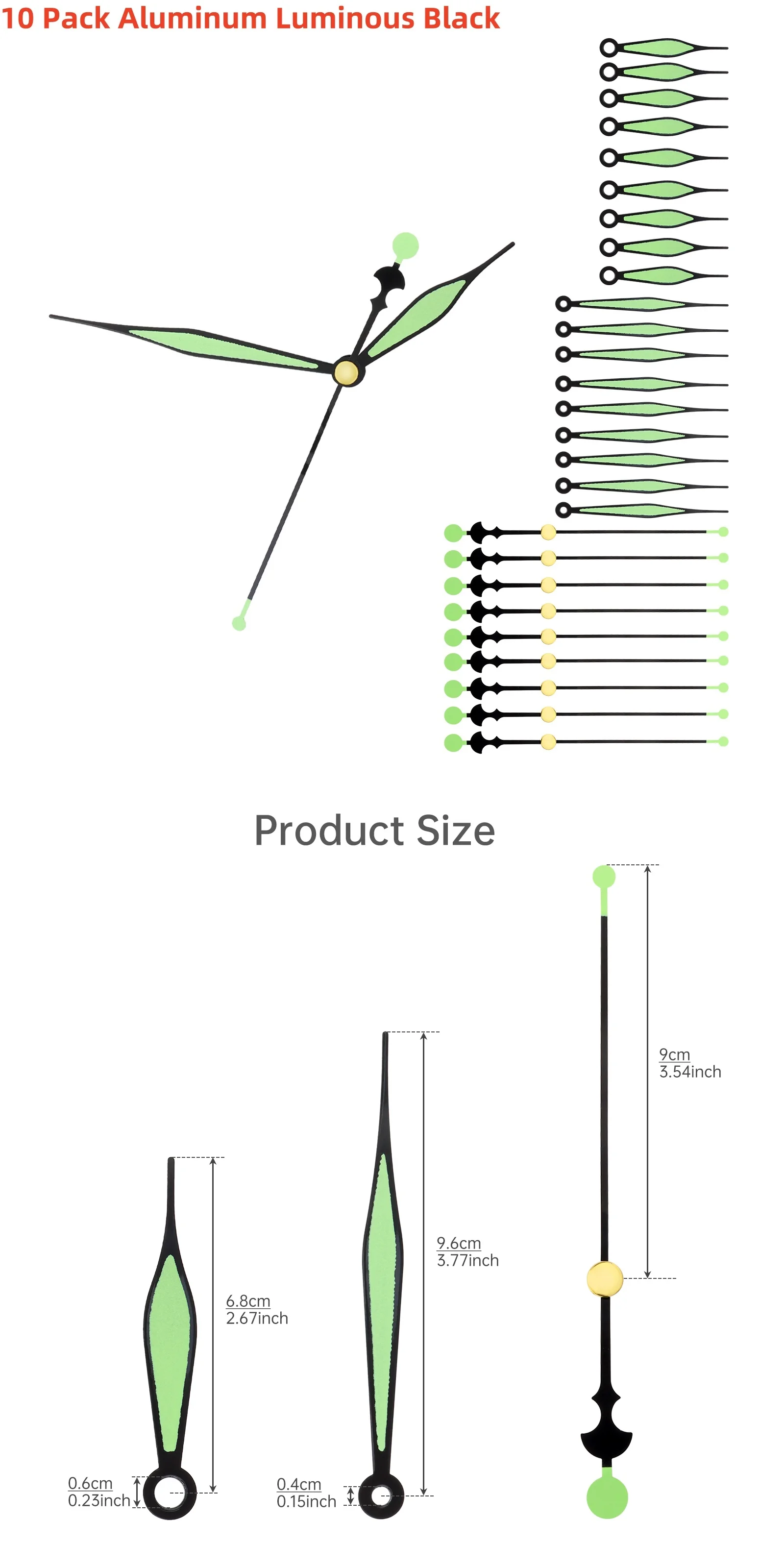

Комплект стрелок для настенных часов