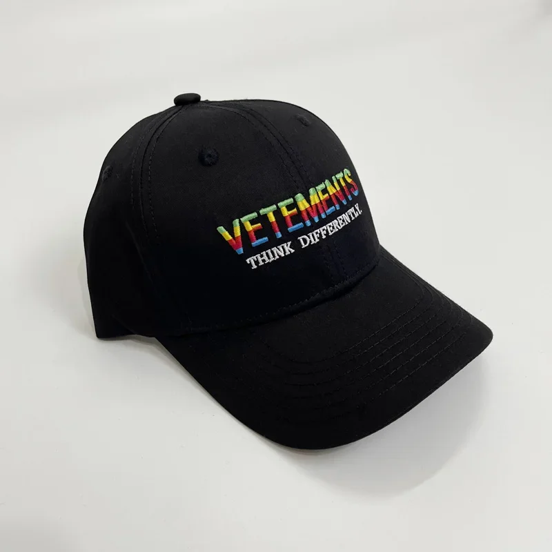 

VTM Baseball Caps Embroidery National Flag Men Women 1:1 High Quality Black Caps Adjustable Casual Hats