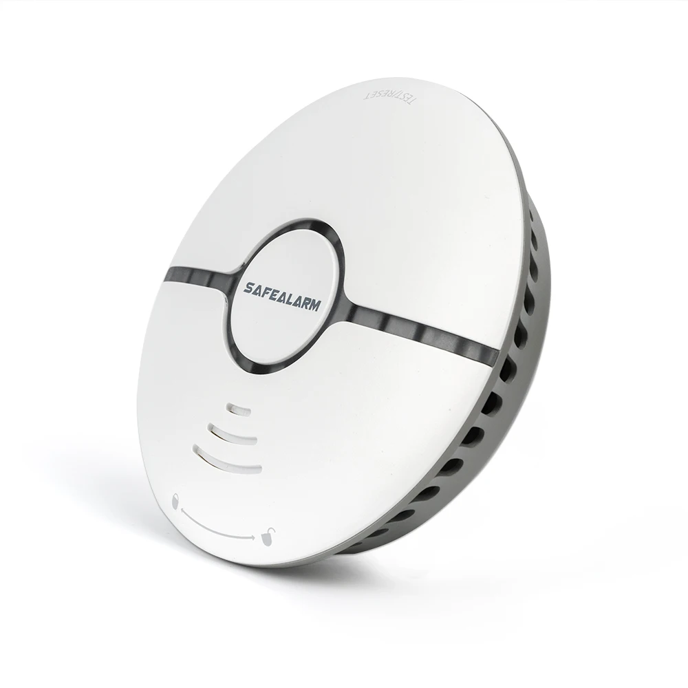 Enlarge WiFi Smart Smoke Alarm Sensor Fire  Detector Home Security System Battery-powered    Protection Wireless Tuya
