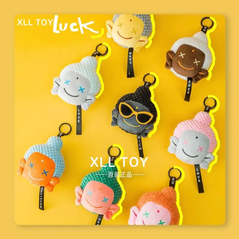 Stock Genuine Blind Box Good Luck With The Vinyl Doll Collect Desktop Ornaments Toy Pendant Mystery Xmas Gift