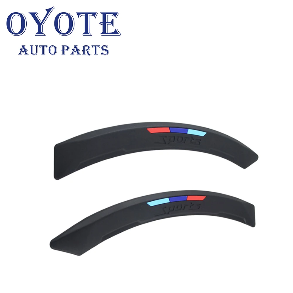 

OYOTE Universal 390MM Car Fender Flares Arch Waterproof Stickers Black 2 Pcs