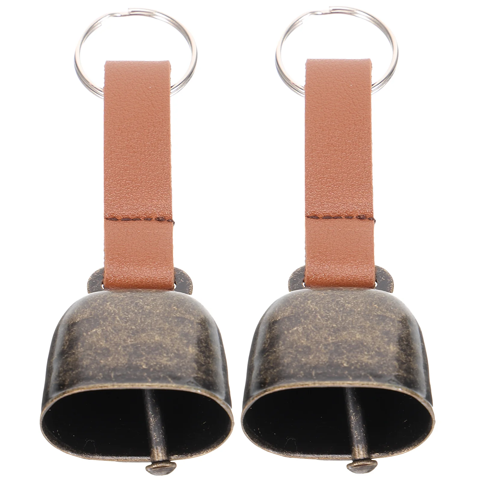 

2 Pcs Bear Repelling Bell Metal Camping Bells Outdoor Gear Pendant Travel Brass