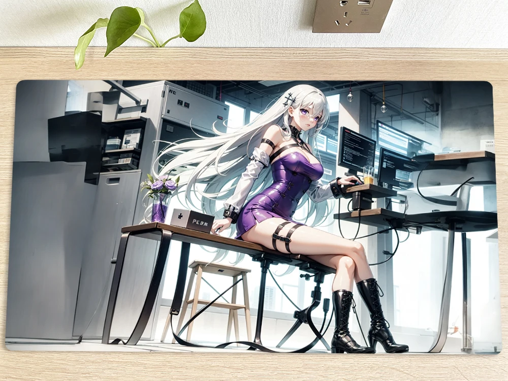 Настольный игровой коврик YuGiOh S-Force Pla-Tina TCG для торговых карт мыши 60x35 см