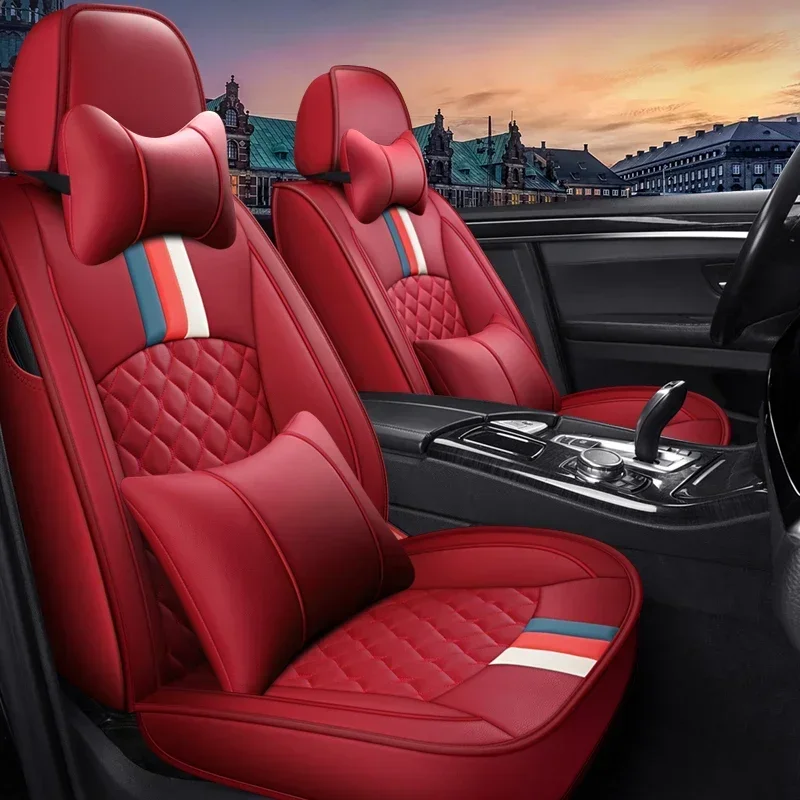 Универсальный кожаный чехол для автомобильного сиденья 3D Audi серии A6 4GJ 4GD 4AH 4A5 A7 4GA