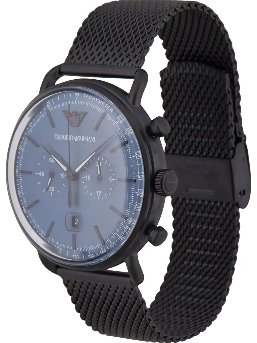 Часы мужские наручные Emporio Armani aviator оригинальные в подарочной упаковке кварцевый