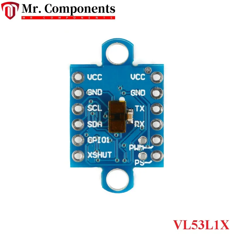 1PCS GY-53 VL53L1X Sensor Module Laser ToF Time Flight Ranging Rang Sensors GY 53 Serial Port PWM Output STM32
