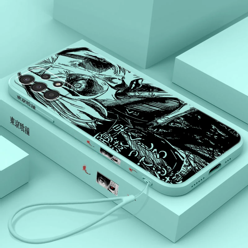 Чехол для телефона с изображением Tokyo Ghoul Anime Samsung A55 A72 A54 A53 A52S A35 A34 A33 A25 A24 A23 A14 A13 A04
