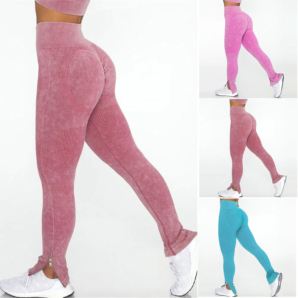 

Women's High Waist Scrunch Butt Lifting Seamless Leggings for Workout Yoga Gym Women's Butt Lift Print Yoga Pants XR-Hot