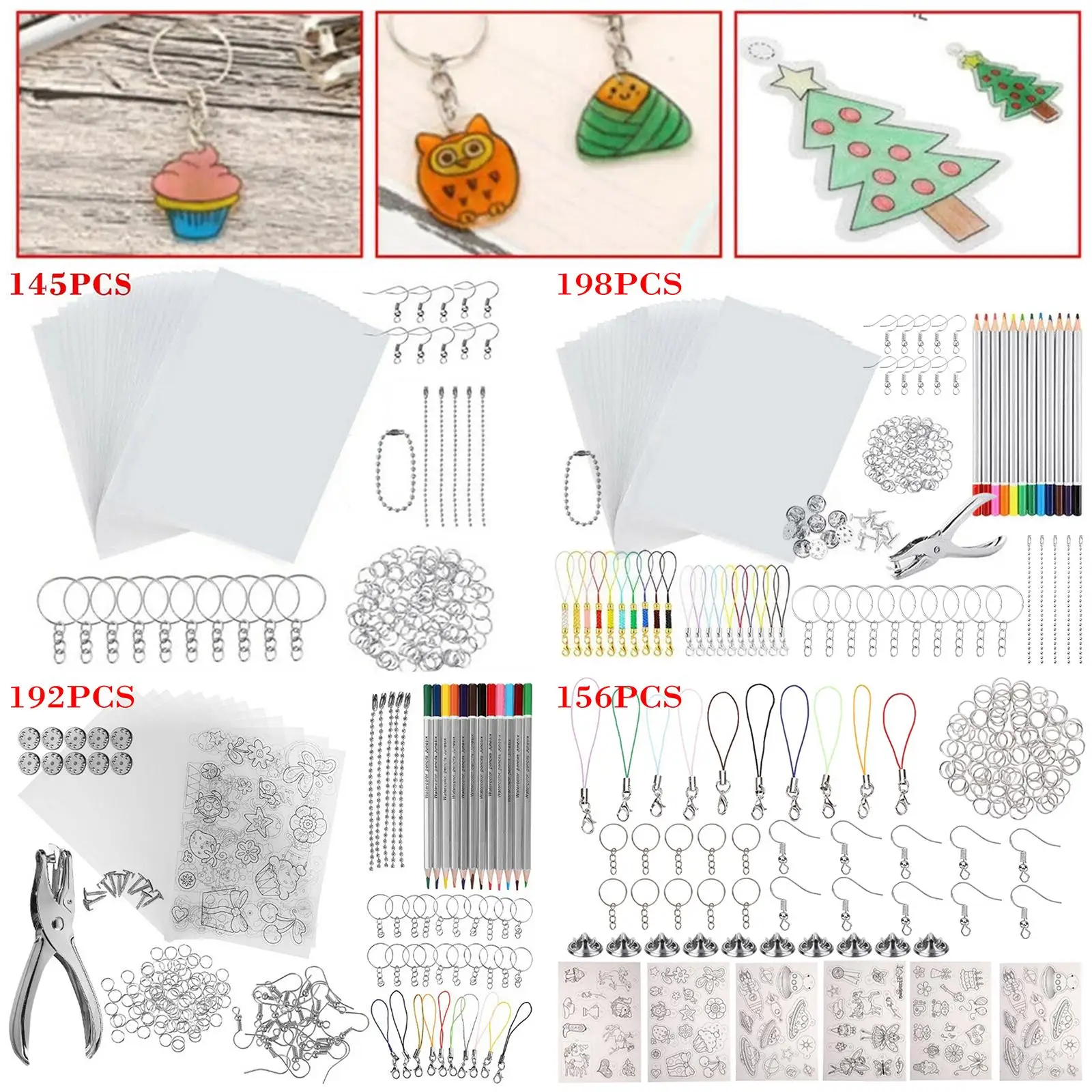 Набор термоусадочных пластиковых листов пленочная бумага термоусадочная пленка