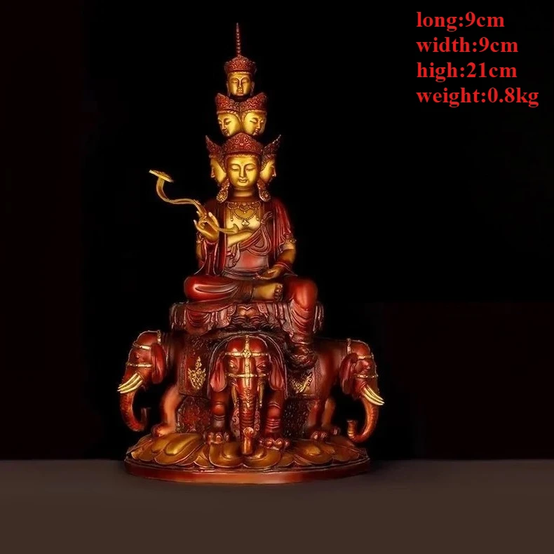 

Медная статуя Бодхисаттвы Самантабхадра