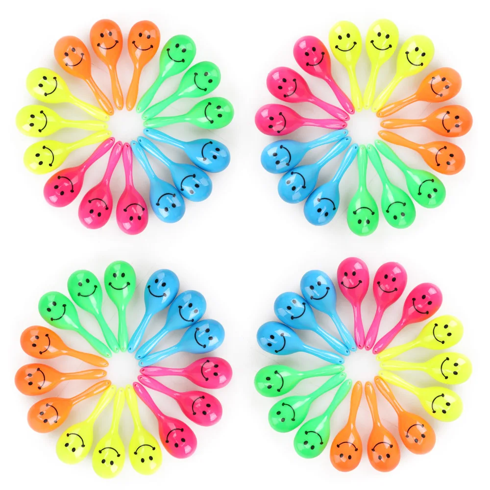 

Montessori Musical Instruments for Kids Hand Bell Child Toy Small Maracas Girl Toys Baby toy 0-12 Months Rattle Shaker Party
