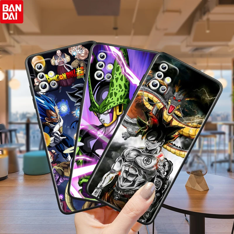 

Bad Guy Dragon Ball For Samsung Galaxy A72 A71 A52 A51 A73 A53 A32 A12 A21S Silicone Soft TPU Black Phone Case Funda Coque Capa