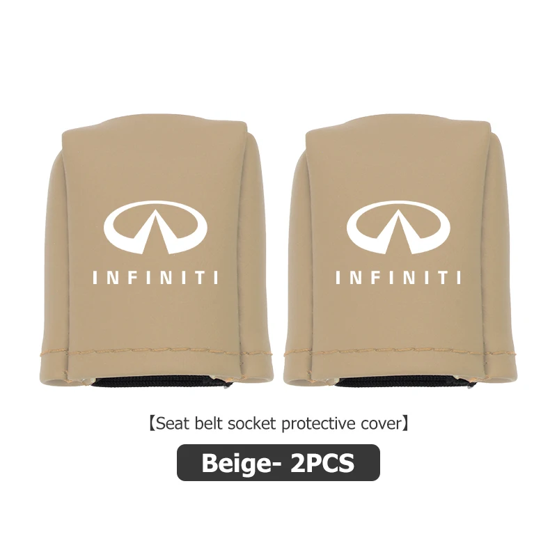 

Кожаный автомобильный ремень безопасности с пряжкой, защитный чехол для Infiniti JX35 G25 G37 FX FX37 FX50 EX35 EX25 EX37 ESQ M25 M35