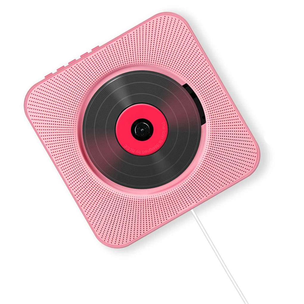 

US-Plug Wall CD Player Wireless Wireless Sound Music Play Indoor Travel Radio Home Practical Multipurpose Fine Workmanship