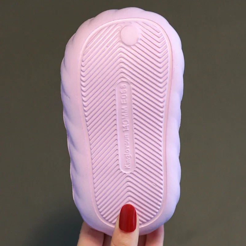 Kawaii Sanrio Детские Летние Тапочки Унисекс Аниме Мультфильм Kuromi Cinnamoroll Домашняя