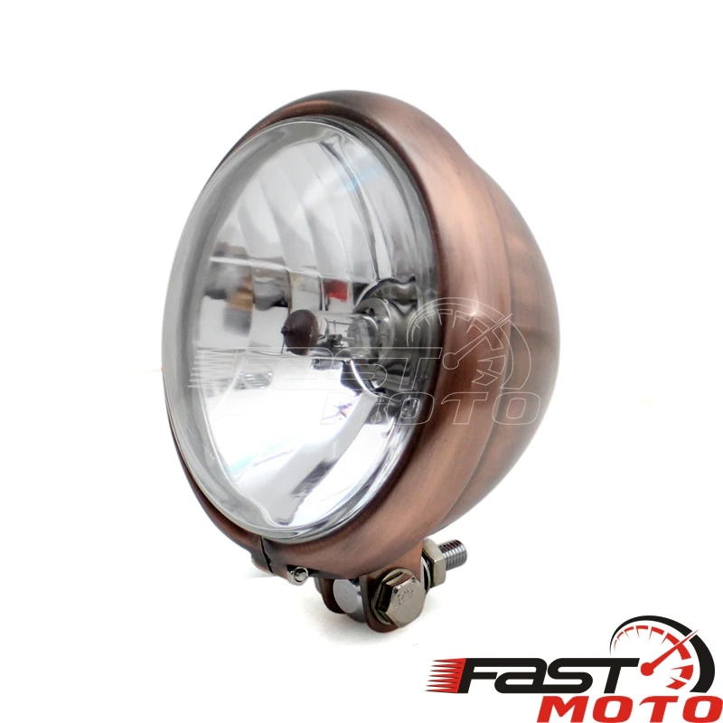 Универсальная мотоциклетная фара 5 75 дюйма лампа H4 лампочка Healight